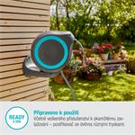 Gardena 18600-20 Nástenný box na hadicu RollUp S, teak