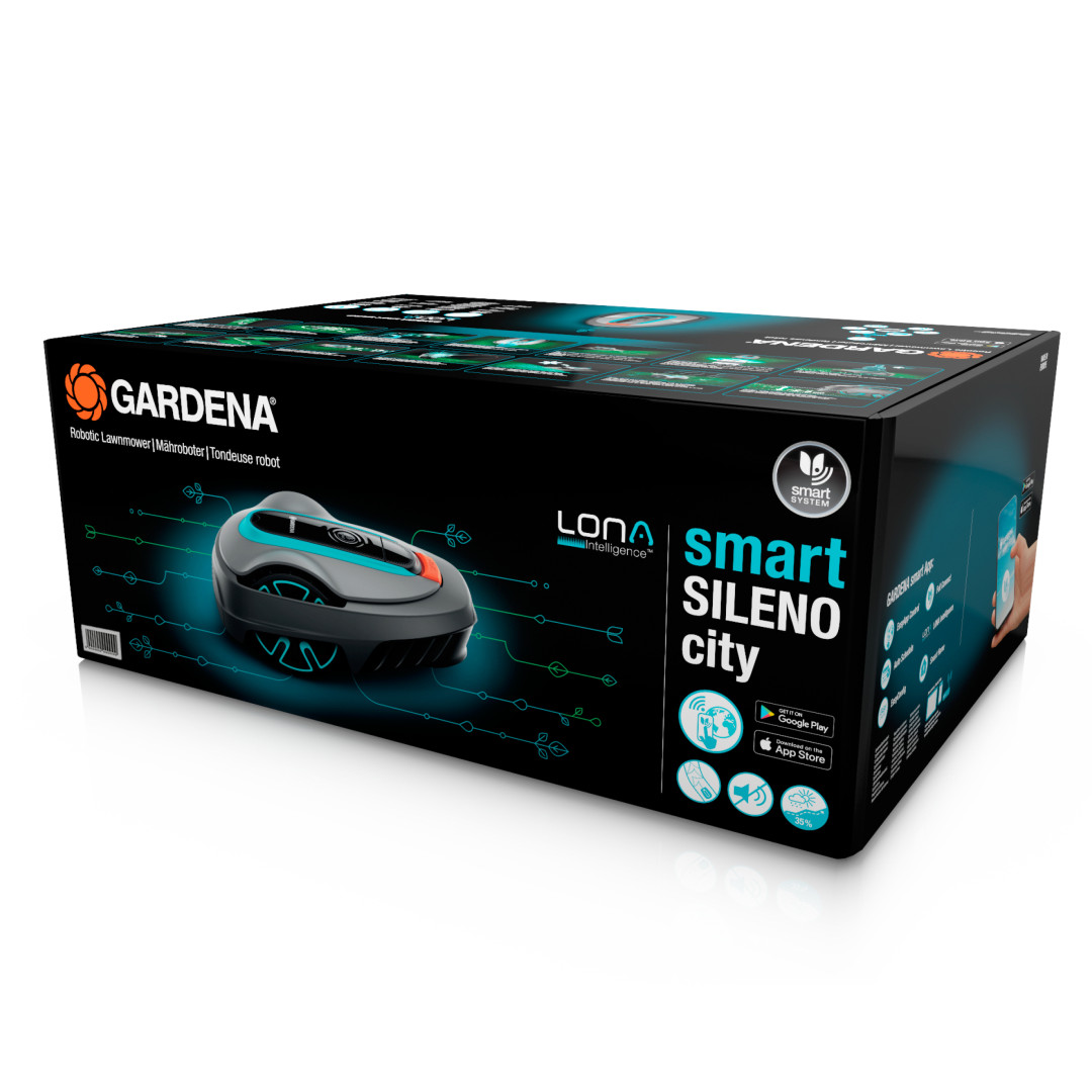 Gardena 19601-72 Robotická sekačka smart SILENO city 250m2