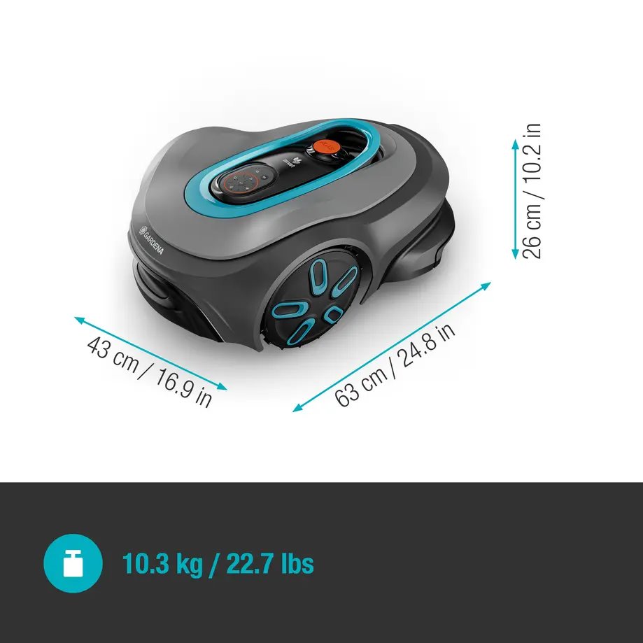 Gardena 19901-32 Robotická kosačka Smart SILENO Max 800 m2