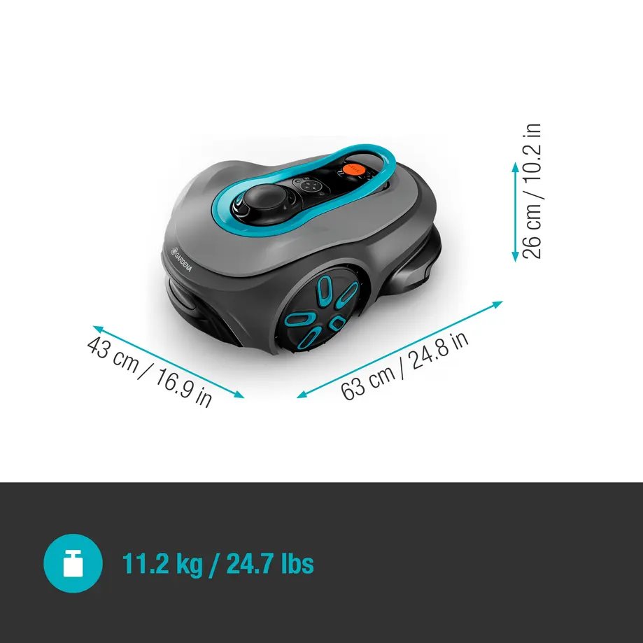 Gardena 19922-32 Robotická sekačka Smart SILENO Free 800 m2