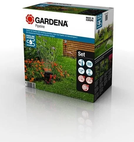 Gardena 8272-20 Štartovacia súprava potrubia s oscilačným zavlažovačom