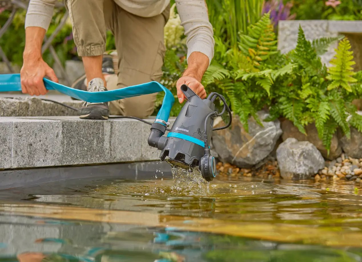 Gardena 9009-47 Čerpadlo odvoňovací pro znečištěnou vodu 10500 BASIC - odvodňovací sada