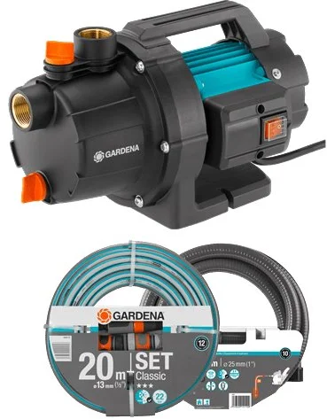 Gardena 9011-29 Záhradné čerpadlo 3000/4 - sada