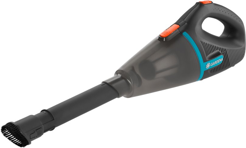 Gardena 9340-20 Akumulátorový vonkajší ručný vysávač EasyClean Li vrátane nástenného držiaka