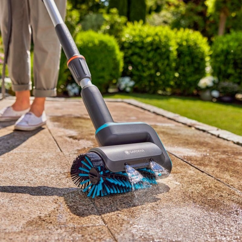 Gardena AquaBrush Patio 03/18V P4A (14841-20) set