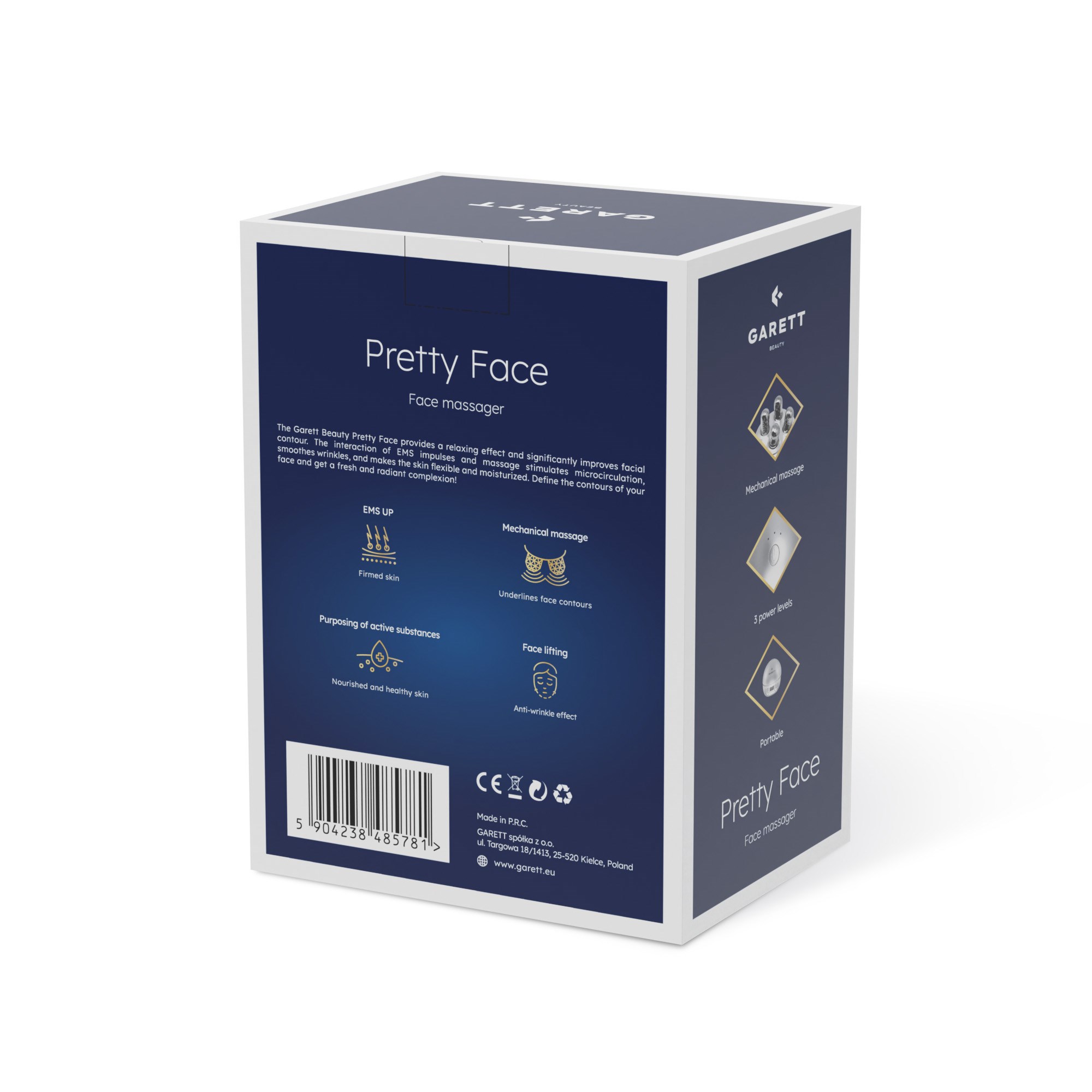 Garett Garett Beauty Pretty Face - masážny prístroj na tvár s funkciou EMS