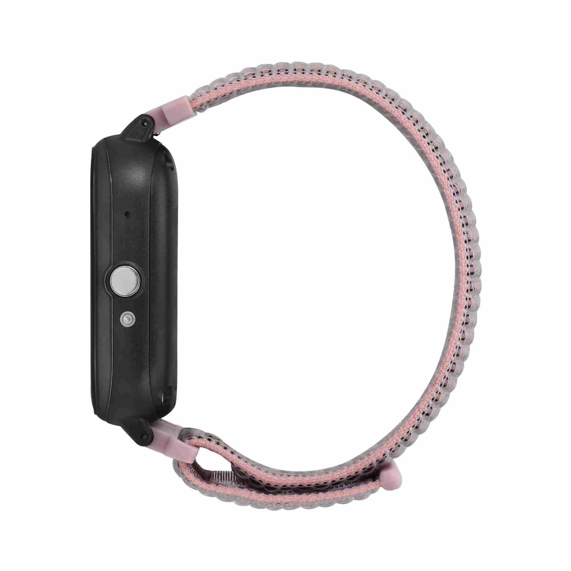 Garett Smartwatch Kids Tech 4G Ružový suchý zips