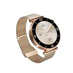 Garett Smartwatch ROSE gold, Mesh steel