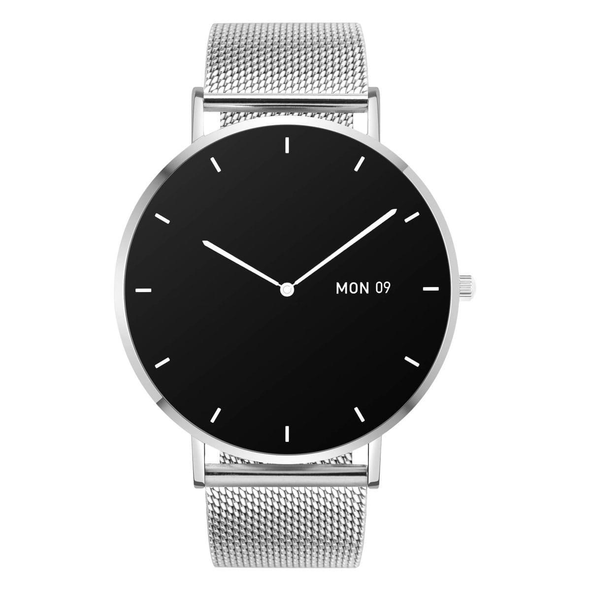 Garett Smartwatch Verona stříbrná, ocel
