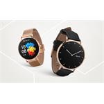 Garett Smartwatch Verona zlaté, čierny remienok