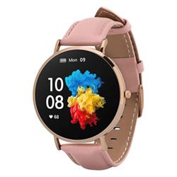 Garett Smartwatch Verona zlaté, ružový remienok