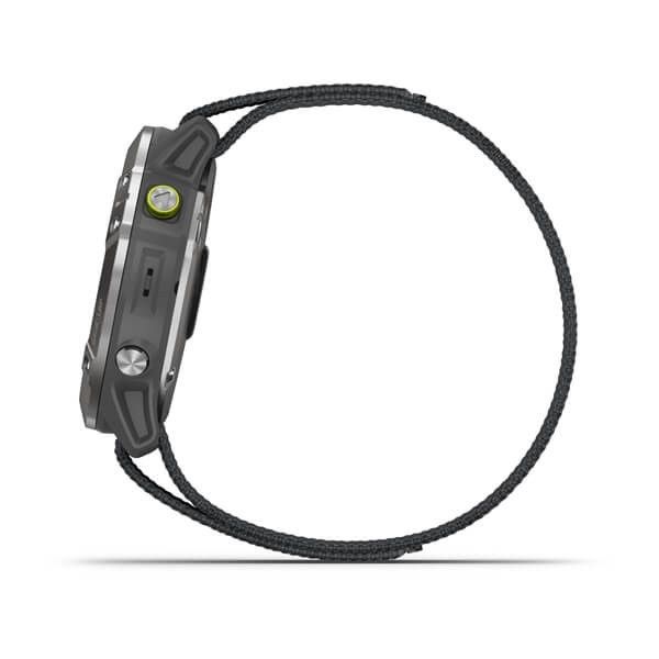 Garmin Enduro, Steel/Gray UltraFit Nylon Strap (0100240800