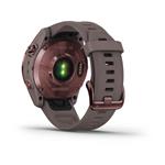 Garmin fenix 7S Sapphire Solar,Titan Dark Bronze  / Grey Band