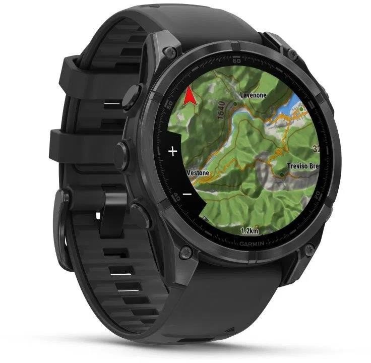 Garmin fenix® 8 - 47 mm, AMOLED, SIate Grey, silikónový remienok