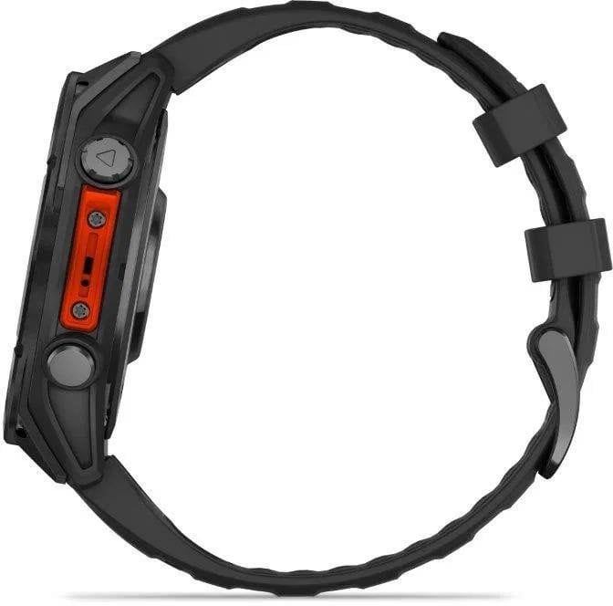 Garmin fenix 8 – 47 mm, AMOLED, SIate Grey, silikonový řemínek