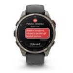 Garmin fenix 8 Pro – 47 mm, AMOLED Saphire,Titanium, černá