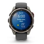 Garmin fenix 8 Pro – 47 mm, AMOLED Saphire,Titanium, černá