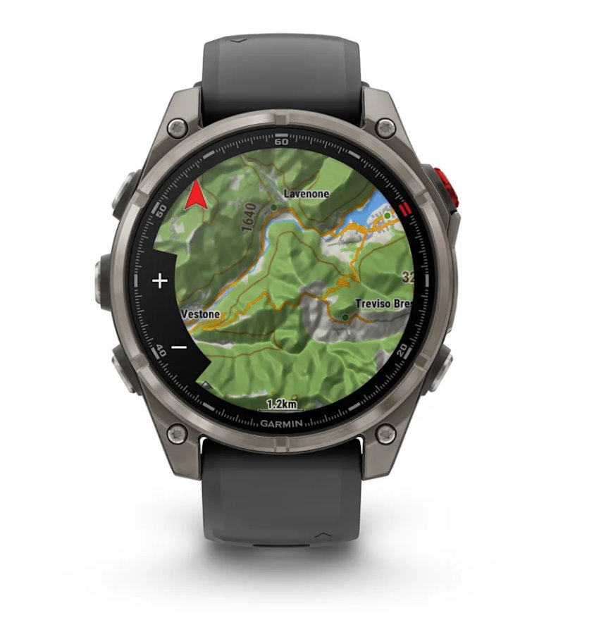 Garmin fenix 8 Pro – 51 mm, AMOLED Sapphire, titan, černá