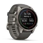 Garmin fenix® 9 – 43 mm, AMOLED, Titanium - Pebble Gray