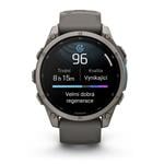 Garmin fenix® 9 – 47 mm, AMOLED, Titanium - Pebble Gray
