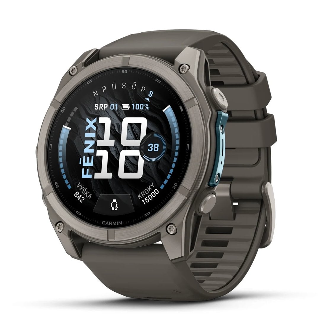 Garmin fenix® 9 – 51 mm, AMOLED, Titanium - Pebble Gray