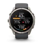 Garmin fenix® 9 Pro – 51 mm, AMOLED, Titanium - Graphite Black