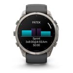 Garmin fenix® 9 Pro – 51 mm, AMOLED, Titanium - Graphite Black