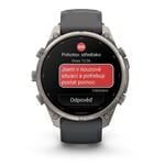 Garmin fenix® 9 Pro – inReach 47 mm, AMOLED, Titanium - Graphite Black