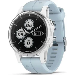 Garmin fenix5S Plus White Optic, Seafoam Band