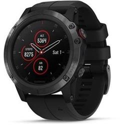 Garmin fenix5X Plus Sapphire Black, Black Band
