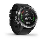 Garmin GPS Descent Mk2, nerezová ocel s černým řemínkem