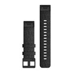Garmin Řemínek QuickFit 20, nylonový, černý, černá přezka