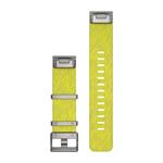 Garmin Řemínek QuickFit 22 mm, Tkaný nylonový řemínek, žluto-zelený