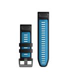Garmin Řemínek QuickFit 26 mm, silikonový, černá/modrá