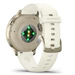 Garmin Venu 4 - 41 mm Lunar Gold / Bone silikonový řemínek