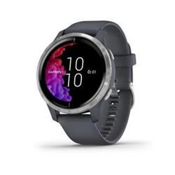Garmin Venu Silver/Blue Band 010-02173-03 - Wearables