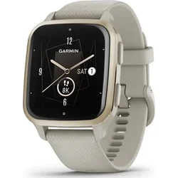 Garmin Venu Sq 2 Music, Cream Gold / French Grey