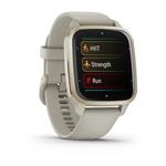 Garmin Venu Sq 2 Music, krémovo zlatá / francúzska sivá