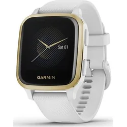 Garmin Venu Sq, svetlý zlatý/biely remienok