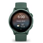 Garmin vivoactive 6 Metallic Jasper Green / řemínek Jasper Green