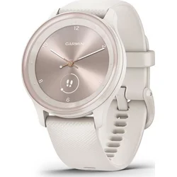 Garmin vívomove Sport,Peach Gold/White, silikonový řemínek