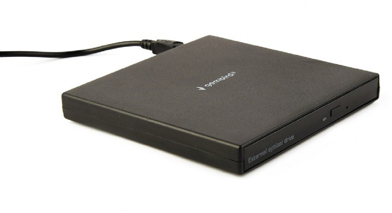 GEMBIRD externí vypalovačka DVD-USB-04, černá