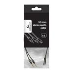 Gembird rozbočovač jack 3,5 mm 4-pólový na 2x3,5 mm F/M, kovový