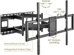 GEMBIRD WM-120ST-01, 60"-120" (120 kg), plne pohyblivý