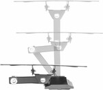 GEMBIRD WM-42ST-01, 23"–42" (20 kg), nastaviteľný