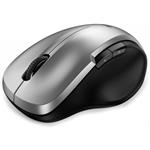 GENIUS Ergo 8200S Silver/ 1200 dpi/ bezdrôtový/ USB Type-C/ 5 tlačidiel/ tichý/ BlueEye senzor/ strieborný