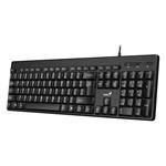 GENIUS KB-116/ Drátová/ USB/ černá/ CZ+SK layout