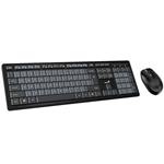 Genius set klávesnice a myši Smart KM-8200 Dual Color, bezdrátový, CZ/SK