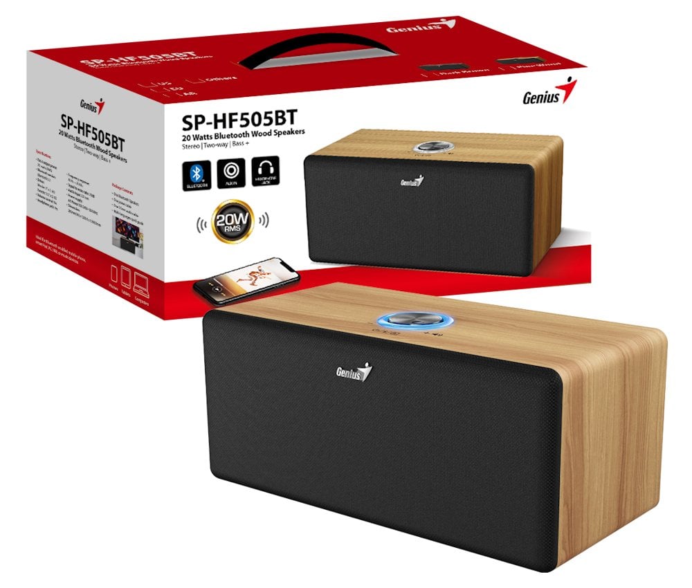 Genius SP-HF505BT Pine Wood