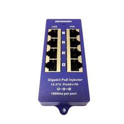 Gigabitový 4-portový PoE panel (POE-PAN4-GB)